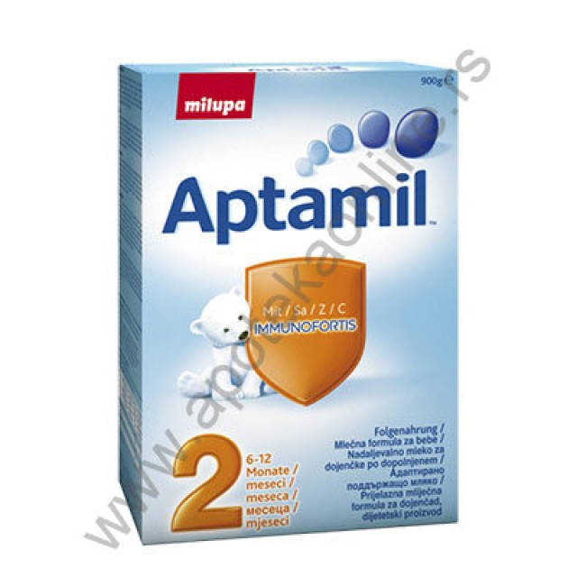 MILUPA MLEKO APTAMIL 2 900g - Online Apoteka MILUPA MLEKO APTAMIL 2 900g